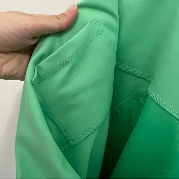 NWT Fabletics Power Hold High Waist Capri Leggings Mint Green - Picture 8 of 11